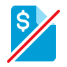 no annual fee icon